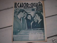 MORTE SERSE COPPI IN COPERTINA DI CICLISMO ILLUSTRATO