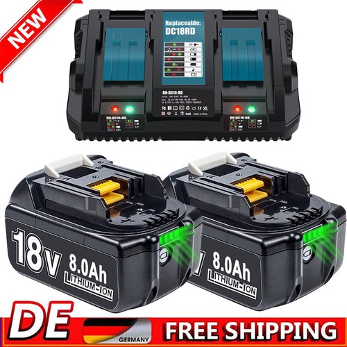 Batteria 18v 6ah 8ah - batteria,