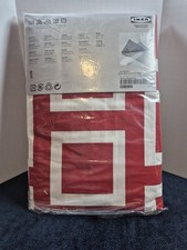 Ikea 2 Red White Pocket