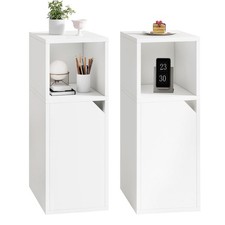 Set di 2 Comodini Stretti