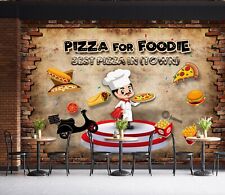 Carta da parati pizza saziante