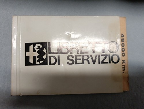 Libretto servizio alfa - di,