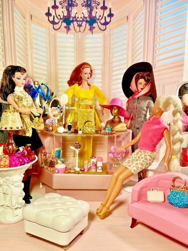 Barbie pietra seta - di,