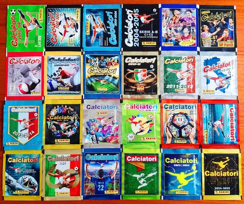 Lotto bustine calciatori - 24,