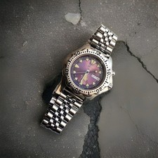 SEIKO QUARTZ AGS TOKUNAGA Scuba 200m  calibro 5M23  VINTAGE INOX