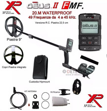 XP DEUS 2 R.C. METAL DETECTOR DEUS II PIASTRA 11"+ RADIOCOMANDO PROMO