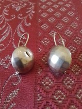 BELLISSIMI ORECCHINI IN ORO ANTICO BASSO TITOLO EPOCA'700