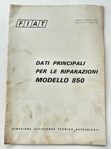 Ml584 fiat 850 manuale - ml584,