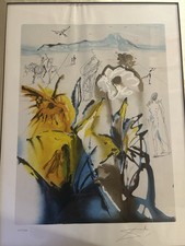 Litografia salvador dali - salvador, dali’