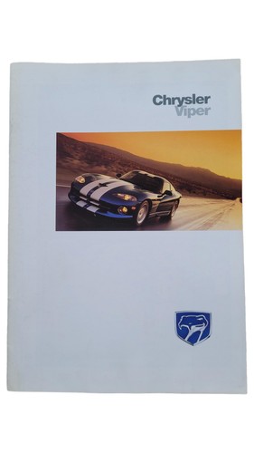 Chrysler viper prospetto - chrysler,