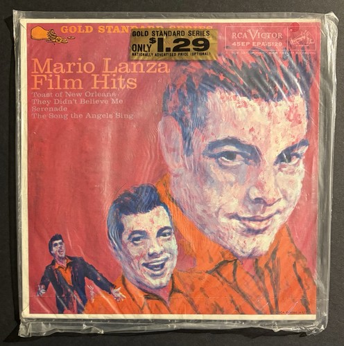 Sealed 45rpm mario lanza - mario,