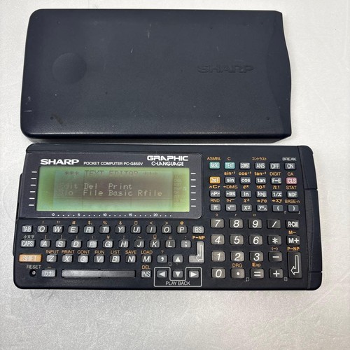 Sharp g850v pocket computer - sharp,