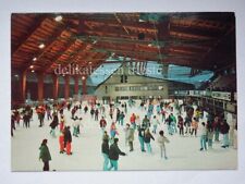 PONTEBBA Palazzo Ghiaccio pattinaggio Udine vecchia cartolina *