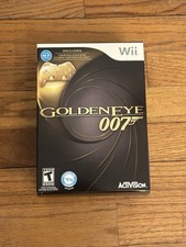 Goldeneye 007 Nintendo WII con controller GOLD Classic Pro nuovo sigillato