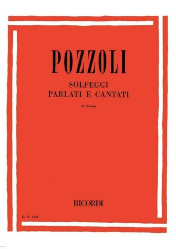 Pozzoli solfeggi parlati - solfeggi,
