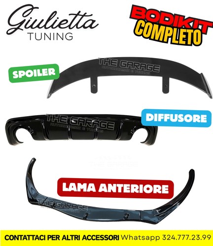 Bodykit completo per giulietta - bodykit,