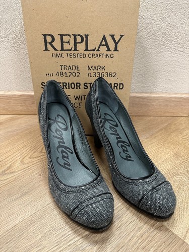 Replay scarpa con tacco - replay,