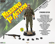 Missing In Action Chuck Norris COLONEL  BRADDOCK 1:6 STANDARD Infinite Statue