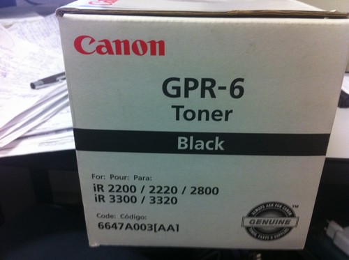 Toner originale canon gpr - toner, gpr-6