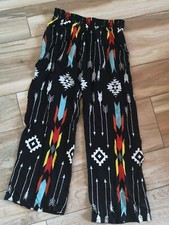 Donna Pantaloni boho chic alla