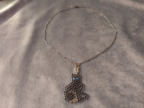 Collana catena rodiata - collana,