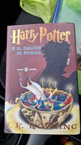 Libro harry potter - il, calice