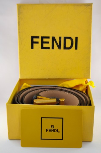 Cintura uomo pelle fendi - cintura,