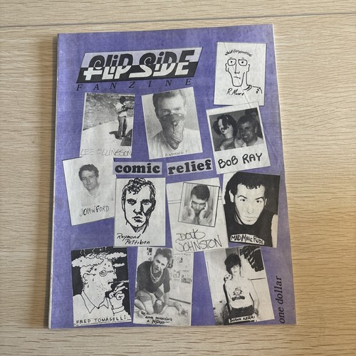 Flipside issue fanzine - issue,