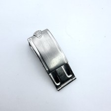 RARO 1957 ROLEX 1957 piccolo logo chiusura cinturino Oyster bracciale 20MM 6636 7206