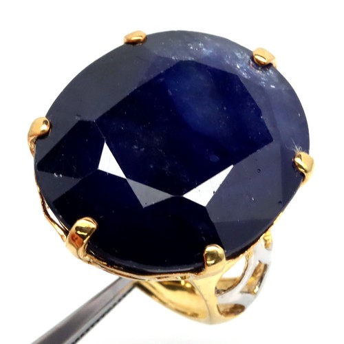 Anello zaffiro blu in - anello,