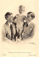 R279) I PRINCIPI ENRICO MAURIZIO E OTTONE D'ASSIA SAVOIA