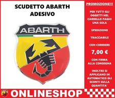 Fregio abarth scudetto - fregio,