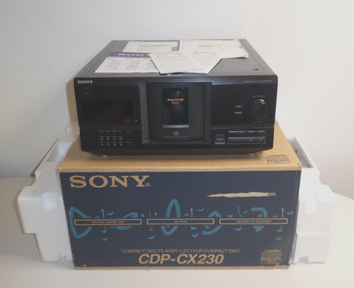 Sony cdp cx230 mega storage - cdp-cx230,