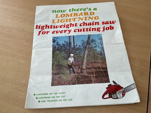 Brochure vendita motoseghe