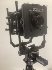 Macchina fotografica professionale monorotaia Cambo SC 4x5 grande formato fotocamera da studio fotocamera a soffietto come Sinar