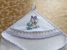 Accappatoio neonato 0-18 mesi PAPERINA BAGNO artigianale punto croce +uncinetto