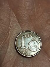 Moneta Da 1 Euro Cent  2002 rara