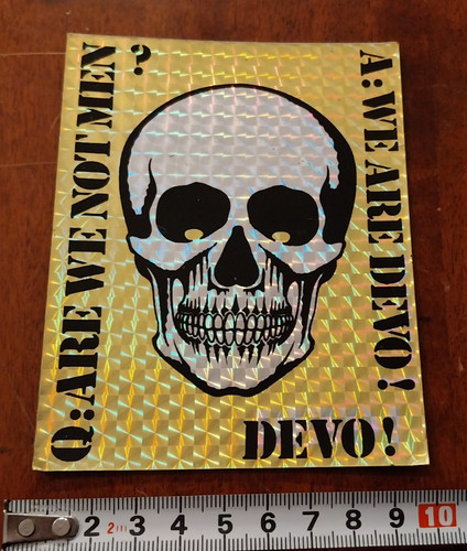 Devo adesivo prismatico - devo,