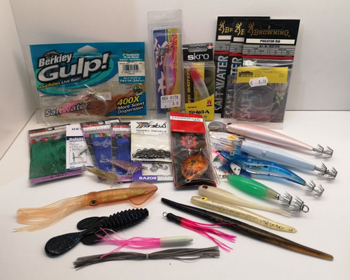 Lotto stock materiale pesca - da,