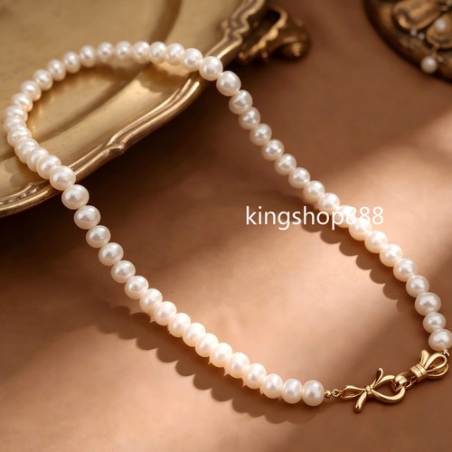 Collana girocollo perle