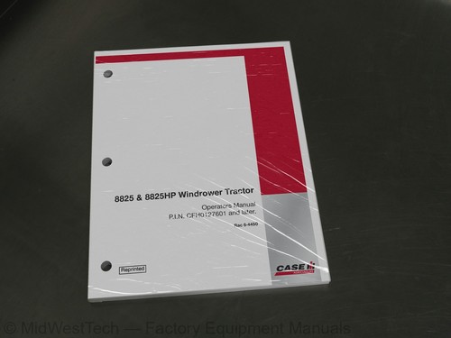 Case 8825 8825hp manuale - 8825,,
