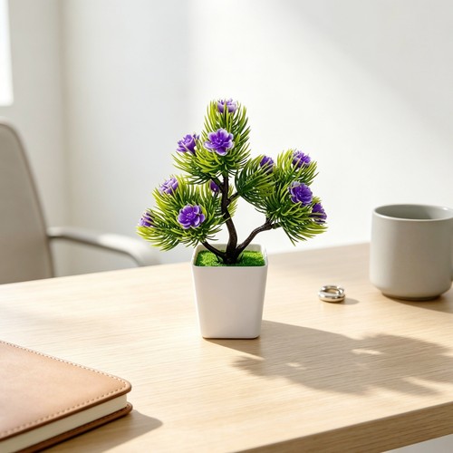 Bonsai pino plastica con - bonsai, in