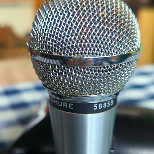 Shure 588sb microfono dinamico - microfono,