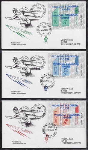 1998 italia postacelere - 1998,