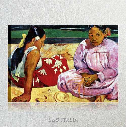 Gaguin donne tahiti quadro - gaguin,