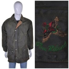 Giacca Vintage Verde Cerata M