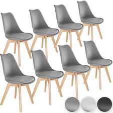 Set 8x Sedie Tavola Ergonomico
