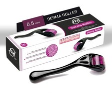 540 Titanio Microneedle Derma Roller Micro ago cura della pelle per perdita di capelli barba