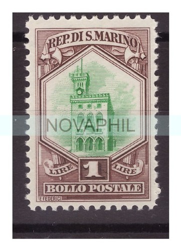 San marino 1929 veduta - san,