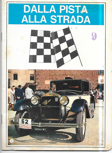 Quaderno vintage alfa romeo - alfa,
